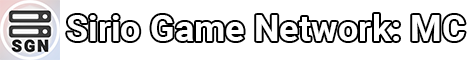 Sirio Game Network - Minecraft